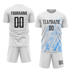 2025 nuevo conjunto de ropa de fútbol con logotipo personalizado de secado rápido al por mayor uniforme de fútbol sólido C con kits de fútbol de equipo MOQ bajo para hombres y mujeres - Product Image 4