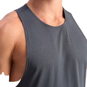 <b>Mens</b> Muscle Fit Tank Top Sleeveless Gym <b>Vest</b> in Heather <b>Grey</b> Soft Fabric Breathable Tank Top Perfect for Fitness - Product Image 5