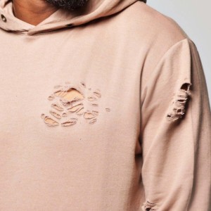 Sudadera con Capucha Extra Grande de Algodón Mezclado Personalizada para Hombre, la Mejor para Revender en 2026, con Hombros Caídos, para la Temporada de Invierno - Product Image 2