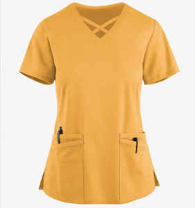 Hauts de gommage médical pour femmes vente en gros hauts de gommage d'hôpital sur mesure - Product Image 5