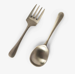 Juego de servidor de ensalada de cuchara y tenedor de oro de la mejor calidad de lujo a precio al por mayor para restaurante Hotel hogar - Product Image 5