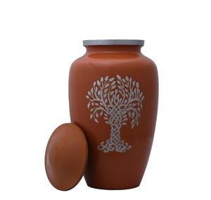 Urn of Ashes Aluminum <b>Box</b> With Tree Design Urn for Human Ashes <b>Pet</b> Urn Unique <b>Memorial</b> Keepsake - Product Image 1