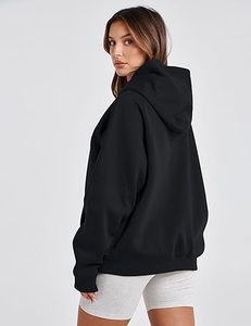 OEM Sweat à capuche surdimensionné pour les femmes impression personnalisée à manches longues pull sweat en gros Streetwear direct usine - Product Image 5