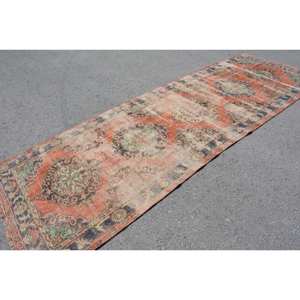 พรมขนแกะสไตล์ตุรกีวินเทจผ้ากำมะหยี่ขน12.2ft 4.2ชิ้นพร้อมแผ่นรองยางสำหรับตกแต่งห้องนั่งเล่น - Product Image 2