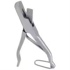 Emerald Instruments-Notcher de oreja de acero inoxidable V de gran tamaño, con certificación CE, para ombligo, instrumentos quirúrgicos veterinarios - Product Image 5