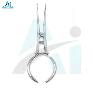 Fórceps de abrazadera Dental de alta calidad ALMAC para eliminación de colocación de diques de goma procedimientos endodónticos conjunto dental instrumentos quirúrgicos - Product Image 1