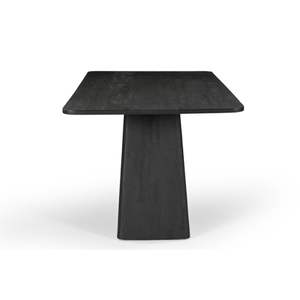 Mesa central con acabado de explosión de arena negra y delgada moderna personalizada para cocina, dormitorio, comedor o sala de estar, muebles para el hogar - Product Image 4