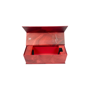 Custom <b>book</b> shaped corrugated wine gift <b>boxes</b> high end single bottle packaging portable gift bag for red wine - Product Image 6