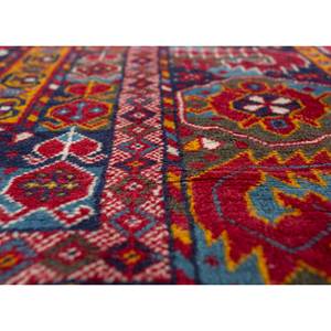 Tapis noué à la main en laine bleue Aalam Pae-5604 9x12 style persan pour entrée, motifs abstraits rectangulaires en forme de puzzle par Jaipur Rugs US - Product Image 3