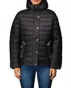 Indemand Outdoor & Adventurewear Veste boutonnée à fermeture éclair pour femmes Veste élégante à poches zippées avec patchs personnalisés - Product Image 5