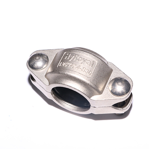 Accouplement rainuré Victaulic Euro en acier inoxydable 316 304 de bonne qualité, accouplement rigide <span class=keywords><strong>flexible</strong></span> rainuré, collier de serrage pour tuyau à <span class=keywords><strong>double</strong></span> boulon - Product Image 1