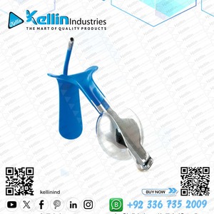 Spéculum vaginal lesté Auvard, semi-noué au nylon, instrument électrochirurgical manuel, instruments chirurgicaux de base certifiés CE ISO - Product Image 2
