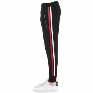 Hot Selling High-Quality Anti-Wrinkle Plain Dyed Man Trouser | 2024-25 Side Striped <b>Jogger</b> Pants <b>Slim</b> Fit with Custom Logo - Product Image 4