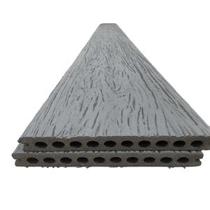 Ubin Decking kontemporer, karet Decking halus elastis untuk lantai luar ruangan taman Anti-Slip HDPE 316dek kayu jati plastik - Product Image 1