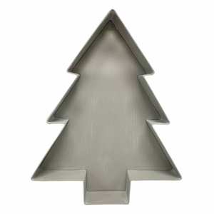 Conjunto de escultura de árbol galvanizado, Metal galvanizado, árbol de Navidad - Product Image 5