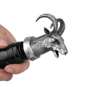 Support <span class=keywords><strong>de</strong></span> <span class=keywords><strong>commande</strong></span> d'échantillon verseur <span class=keywords><strong>de</strong></span> vin en alliage <span class=keywords><strong>de</strong></span> Zinc avec bouchon en Tpe <span class=keywords><strong>de</strong></span> qualité alimentaire pour boissons, aérateur <span class=keywords><strong>de</strong></span> vin réutilisable pour animaux - Product Image 1