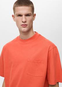 T-shirt à impression bouffante unisexe 100% coton T-shirt surdimensionné vierge 240G T-shirt à logo 3d personnalisé lourd pour hommes Vente en gros - Product Image 5