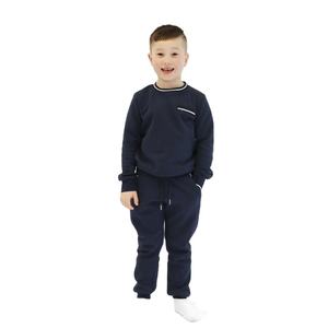 Comfortable Winter Solid Sweatshirt Trouser Set for Boys and <b>Girls</b> Full Sleeve Soft Cotton Tracksuits - Product Image 1