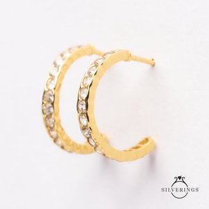 ต่างหูคริสตัลเงินสเตอร์ลิง Te Amo - Product Image 4