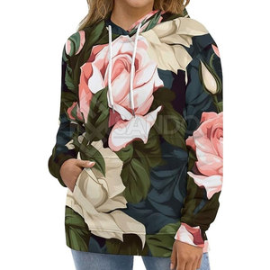 เสื้อฮู้ดผู้หญิงแบบซับลิเมชัน - Product Image 3