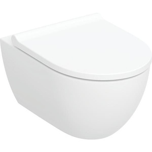 WC suspendu Geberit ACANTO à chasse profonde avec TurboFlush et WCS KeraTect - Articles de salle de bain et sanitaires - Product Image 1