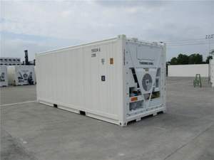 Contenedor refrigerado de 10 pies, 20 pies y 40 pies con unidad de refrigeración Thermo King para exportación de mariscos, carne y alimentos congelados. - Product Image 4