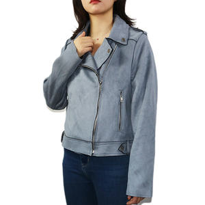 Abrigo de Otoño de alta calidad, ropa suave para mujer, chaqueta de gamuza personalizada para Otoño e Invierno para mujer, abrigos - Product Image 5