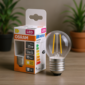 สำหรับ OSRAM P25 LED Drip Bulb 1.8W E27 หลอดไฟใส 6 หลอด - Product Image 3
