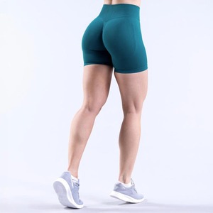 Pantalones cortos de baloncesto y yoga personalizados para mujer, pantalones deportivos a juego de talla grande con estampado de diseñador para correr y nadar, venta al por mayor, 2025 - Product Image 1