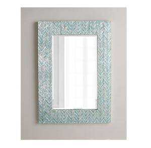 กระจกติดผนังฝังกระดูกทำด้วยมือคุณภาพสูงกรอบตกแต่งฝังมุกแม่สไตล์ทันสมัยสำหรับตกแต่งบ้าน - Product Image 6