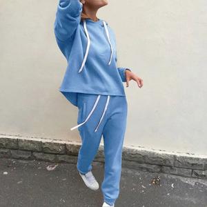 Chándal Largo Informal Holgado de Verano para Mujer, Material de Algodón Cómodo, Estilo Urbano, Servicios de Fábrica al por Mayor - Product Image 3