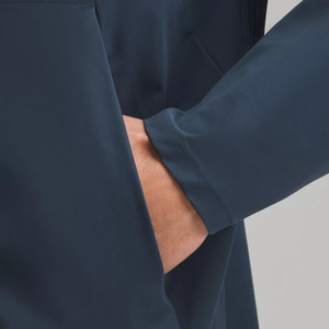 Veste coupe-vent en toile d'hiver unisexe personnalisée, imperméable, respirante, coupe-vent, de haute qualité, coque rigide à capuche - Product Image 4