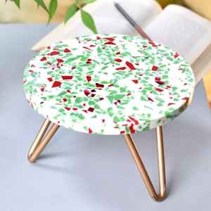 Exclusivo Soporte para Tartas Hecho a Mano con Incrustaciones de Madreperla, Bandeja de Postres de Lujo Apta para Horno, para Eventos, Banquetes y Celebraciones - Product Image 4