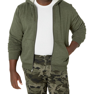 Sudadera con capucha de lana de algodón 100% para hombre, sudadera de invierno HeavyGSM de gran calidad, transpirable, cómoda, bordada - Product Image 2