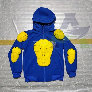 Custom Logo Print Men's Softshell <b>Racing</b> <b>Jackets</b> Breathable Waterproof Windbreaker for Motorcycle <b>Jackets</b> Blue Color - Product Image 4