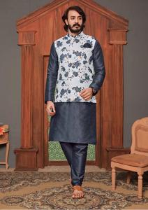 Latest Designs Men's Shalwar Kameez With Jacket in <b>Cheap</b> Price Modern Shalwar Kameez/ Kurta <b>Pajama</b> 2024 Beautiful Suit - Product Image 3