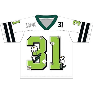 Maillot de sport Rugby personnalisé, uniforme de sublimation, maillot de football au design coloré, maillot de football Hip Hop imprimé en maille - Product Image 4