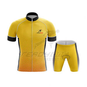 Jersey de ciclismo ventilado con cremallera completa y tres bolsillos traseros, traje de Ciclismo de ajuste de compresión para entrenamiento intenso, transpirable y elegante - Product Image 1