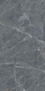 Royal Nero กระเบื้องพอร์ซเลนพื้นผิวมันวาวสูงระดับพรีเมี่ยมหรูหราขนาด60x120ซม. สำหรับการตกแต่งภายในที่สวยงามพื้นที่การค้าที่อยู่อาศัย - Product Image 3