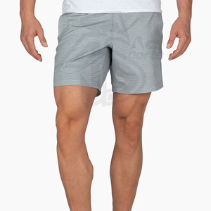 Pantalones cortos de gimnasio para hombre hechos de algodón de último diseño para tamaño adulto Fabricación de Pakistán pantalones cortos de gimnasio para hombre - Product Image 3