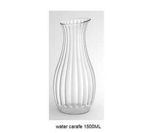 Carafe à eau Tulipe YLAD-5110-1 Pichet à eau Tritan 1500ml, sans BPA, Passe au lave-vaisselle, Exclusivité Espagne Portugal France - Product Image 2