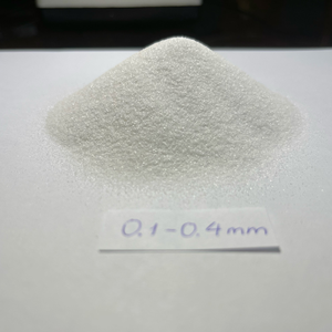 Aplicación de arena de cuarzo DANWACO para vidrio Materia prima principal para producir vidrio plano 0,1-0,4 Mm 40-140 Malla 99,8 Contenido de SiO2 - Product Image 1