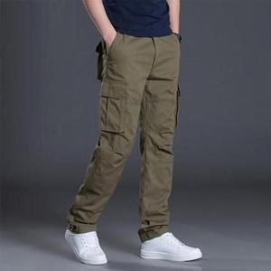 Nouveaux modèles de pantalons cargo personnalisés pour hommes avec grande poche Vêtements en coton populaires dans le monde entier fabriqués au Bangladesh - Product Image 1