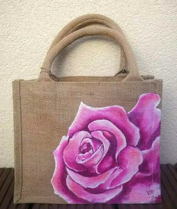 Bolsas de Yute 100% Ecológicas, Resistentes y Hermosas, Textiles Impresos Personalizados de Alta Calidad, Colores Únicos, Logotipo Personalizado para Bodas - Product Image 5
