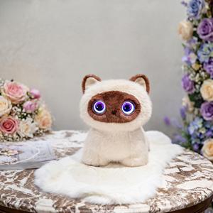 Juguete de Peluche Interactivo con IA Inteligente - Compañero Parlante Suave, Ojos con Expresiones Emocionales, Aprendizaje Multilingüe sin Pantalla, Cuentacuentos para la Hora de Dormir - Product Image 1