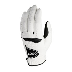 Gants de golf en peau de mouton à logo personnalisé élevé pour hommes femmes sensation de douceur meilleure performance en cuir vente en gros adhérence parfaite pour le sport - Product Image 1