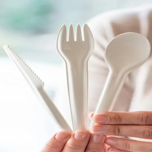 Durable Eco-Friendly 160mm <b>Paper</b> Spoon Compostable Disposable Cutlery for Food Service Events Sustainable Disposable Dinnerware - Product Image 1