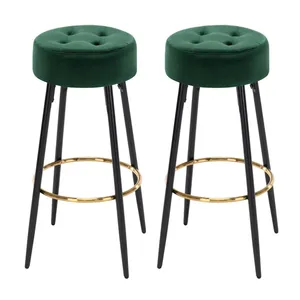Fournitures indiennes de haute qualité tabourets de comptoir modernes et robustes tabourets de bar avec siège en bois pour la maison et les chaises de magasin de cuisine - Product Image 2