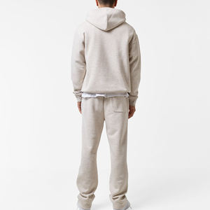 ชุดวอร์มผ้าฝ้ายโพลีเอสเตอร์2ชิ้นสำหรับผู้ชายชุดวอร์มกางเกงใส่วิ่งโอเวอร์ไซส์ - Product Image 2