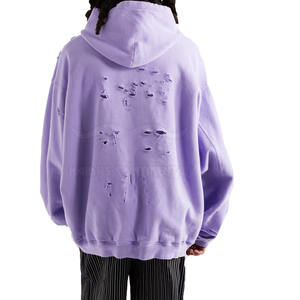 Ropa cómoda Hombres Sudaderas con capucha desgastadas Uso de adultos Hombres Sudaderas con capucha desgastadas Hombres ligeros Sudaderas con capucha desgastadas - Product Image 2